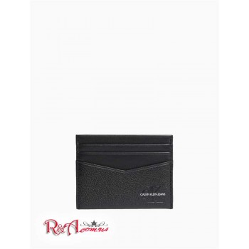 Чоловічий Чохол Для Карт (Micro Pebble Leather Card Case) 62265-02 Чорний