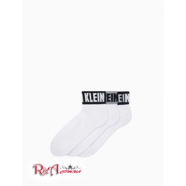 Мужской Носки CALVIN KLEIN (Power Logo Quarter 3-Pack Socks) 62245-02 Белый Мужской Носки CALVIN KLEIN (Power Logo Quarter 3-Pack Socks) 62245-02 Белый