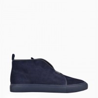 Мужские Сникерсы (Abir Suede Sneaker) 61715-02 Темный Синий Suede