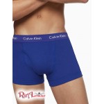 Мужские Трусы CALVIN KLEIN (Cotton Classic Fit 5-Pack Trunk) 52785-02 Мульти Синийs