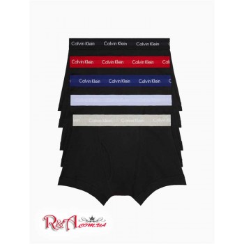 Чоловічі Труси (Cotton Classic Fit 5-Pack Trunk) 61875-02 Чорний/Червоний/Синій/Сірий