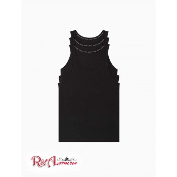 Мужской Танк (Modern Cotton Stretch 3 Pack Tank Top) 65745-02 Черный