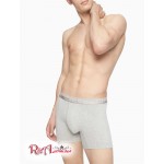 Мужское Нижнее белье CALVIN KLEIN (Modern Structure Cotton 3-Pack Boxer Brief) 61795-02 Белый/Серый Heather/Черный Мужское Нижнее белье CALVIN KLEIN (Modern Structure Cotton 3-Pack Boxer Brief) 61795-02 Белый/Серый Heather/Черный