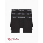 Мужское Нижнее белье CALVIN KLEIN (Modern Structure Cotton 3-Pack Boxer Brief) 61796-02 Черный Мужское Нижнее белье CALVIN KLEIN (Modern Structure Cotton 3-Pack Boxer Brief) 61796-02 Черный