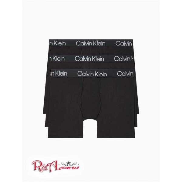 Мужское Нижнее белье CALVIN KLEIN (Modern Structure Cotton 3-Pack Boxer Brief) 61796-02 Черный Мужское Нижнее белье CALVIN KLEIN (Modern Structure Cotton 3-Pack Boxer Brief) 61796-02 Черный