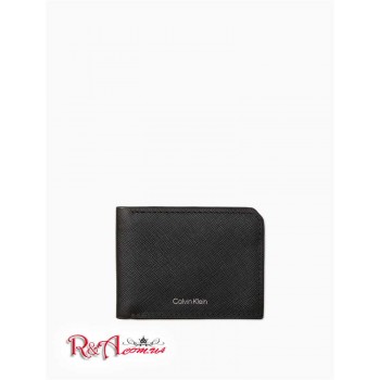 Чоловічий Гаманець (Saffiano Leather Slim Bifold Wallet) 65856-02 Чорний
