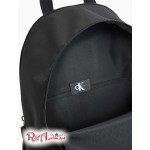 Чоловічий Рюкзак CALVIN KLEIN (Recycled Polyester Mirror Logo Backpack) 62276-02 Чорний