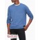 Мужской Свитер (Merino Wool Crewneck Sweater) 62546-02 Серый Синий