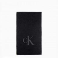 Мужской Шарф (Oversized Monogram Logo Scarf) 63086-02 Черный