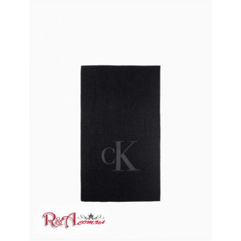 Мужской Шарф (Oversized Monogram Logo Scarf) 63086-02 Черный