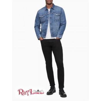 Мужская Куртка (Essential Denim Stretch Trucker Jacket) 62446-02 Classic Индиго