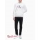 Мужское Худи (Monogram Logo Fleece Hoodie) 62637-02 Brillant Белый