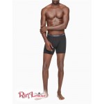 Мужское Нижнее белье CALVIN KLEIN (Pima Cotton 3-Pack Boxer Brief) 61807-02 Черный Мужское Нижнее белье CALVIN KLEIN (Pima Cotton 3-Pack Boxer Brief) 61807-02 Черный
