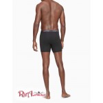 Мужское Нижнее белье CALVIN KLEIN (Pima Cotton 3-Pack Boxer Brief) 61807-02 Черный Мужское Нижнее белье CALVIN KLEIN (Pima Cotton 3-Pack Boxer Brief) 61807-02 Черный