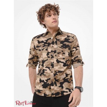 Чоловіча Сорочка (Slim-Fit Camo Cotton-Twill Shirt) 48707-05 лушпиння