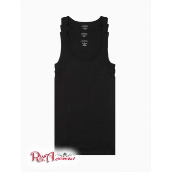 Мужской Танк (Big + Tall Cotton Classic 3-Pack Tank Top) 61867-02 Черный