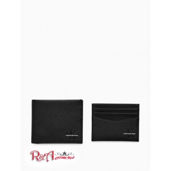 Чоловічий Чохол Для Карт (Pebble Monogram Logo Bifold Wallet + Card Case) 62267-02 Чорний