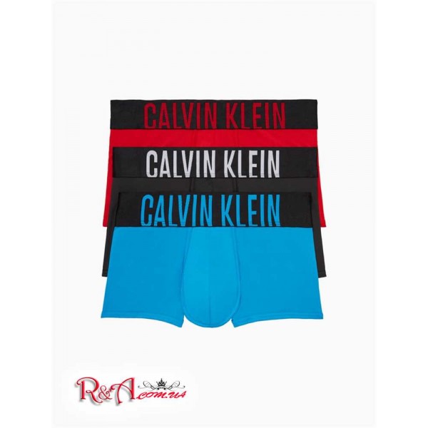 Мужские Трусы CALVIN KLEIN (Intense Power Micro Low Rise Trunk) 61897-02 Красный/ Черный/ Shocking Синий