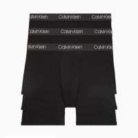 Чоловічий Нижня Білизна (Pima Cotton 3-Pack Boxer Brief) 61807-02 Чорний Чоловічий Нижня Білизна (Pima Cotton 3-Pack Boxer Brief) 61807-02 Чорний