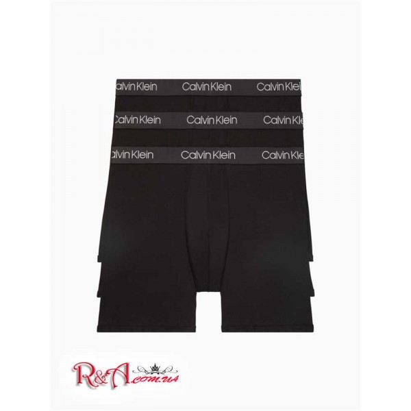 Мужское Нижнее белье CALVIN KLEIN (Pima Cotton 3-Pack Boxer Brief) 61807-02 Черный Мужское Нижнее белье CALVIN KLEIN (Pima Cotton 3-Pack Boxer Brief) 61807-02 Черный