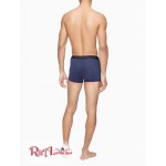 Мужские Трусы CALVIN KLEIN (Reconsidered Comfort Cotton Trunk) 61937-02 Синий Shadow