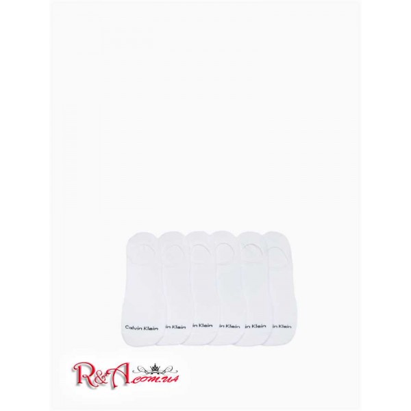 Мужской Носки CALVIN KLEIN (Basic 6 Pack Liner Socks) 62257-02 Белый Мужской Носки CALVIN KLEIN (Basic 6 Pack Liner Socks) 62257-02 Белый