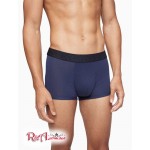 Мужские Трусы CALVIN KLEIN (Reconsidered Comfort Cotton Trunk) 61937-02 Синий Shadow