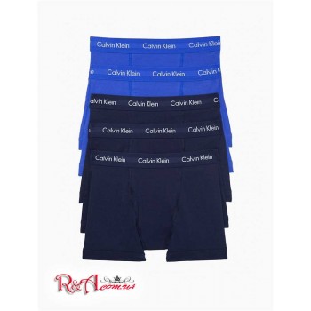 Чоловічі Труси (Cotton Stretch 5-Pack Trunk) 52777-02 Синій Shadow/ Кобальт