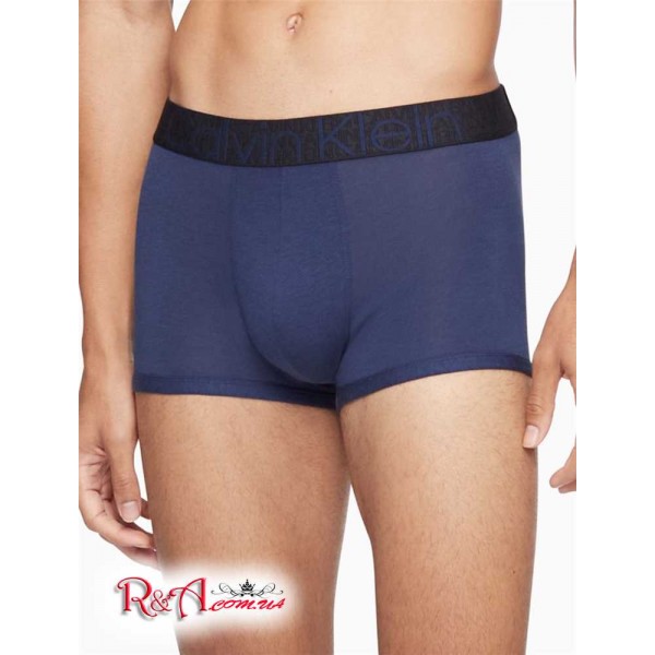 Мужские Трусы CALVIN KLEIN (Reconsidered Comfort Cotton Trunk) 61937-02 Синий Shadow