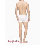 Мужские Трусы CALVIN KLEIN (Modern Structure Cotton 3-Pack Trunk) 61798-02 Белый/Серый Heather/Черный