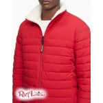 Мужская Куртка CALVIN KLEIN (Sherpa Full Zip Puffer Jacket) 62438-02 Deep Красный