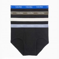 Мужское Нижнее белье (Cotton Classic Fit 4-Pack Brief) 61858-02 Черный Bodies W/ Синий/Армия Зеленый/Серый