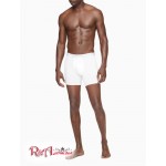 Мужское Нижнее белье CALVIN KLEIN (Pima Cotton 3-Pack Boxer Brief) 61808-02 Белый Мужское Нижнее белье CALVIN KLEIN (Pima Cotton 3-Pack Boxer Brief) 61808-02 Белый