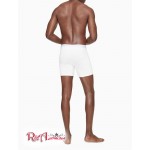 Мужское Нижнее белье CALVIN KLEIN (Pima Cotton 3-Pack Boxer Brief) 61808-02 Белый Мужское Нижнее белье CALVIN KLEIN (Pima Cotton 3-Pack Boxer Brief) 61808-02 Белый