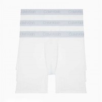 Чоловічий Нижня Білизна (Pima Cotton 3-Pack Boxer Brief) 61808-02 Білий Чоловічий Нижня Білизна (Pima Cotton 3-Pack Boxer Brief) 61808-02 Білий