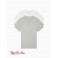 Мужская Футболка (Cotton Classics 5-Pack Crewneck T-Shirt) 61888-02 Белый/ Серый