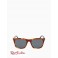 Мужские Солнцезащитные Очки (Modern Square Acetate Sunglasses) 63128-02 Honey Tortoise