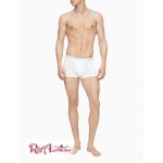 Мужские Трусы CALVIN KLEIN (Modern Structure Cotton 3-Pack Trunk) 61798-02 Белый/Серый Heather/Черный