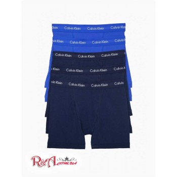 Мужское Нижнее белье (Cotton Stretch 5-Pack Boxer Brief) 52778-02 Синий Shadow/ Кобальт