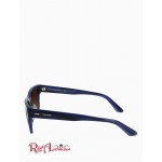 Мужские Солнцезащитные Очки CALVIN KLEIN (Modified Rectangle Sunglasses) 63109-02 Striped Синий Мужские Солнцезащитные Очки CALVIN KLEIN (Modified Rectangle Sunglasses) 63109-02 Striped Синий