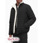 Мужская Куртка CALVIN KLEIN (Sherpa Full Zip Puffer Jacket) 62439-02 Ebony