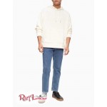 Мужское Худи CALVIN KLEIN (Relaxed Fit Logo French Terry Hoodie) 62629-02 Papyrus