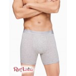 Мужское Нижнее белье CALVIN KLEIN (Ultra-Soft Modal Boxer Brief) 46439-02 Серый Heather Мужское Нижнее белье CALVIN KLEIN (Ultra-Soft Modal Boxer Brief) 46439-02 Серый Heather