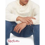 Мужское Худи CALVIN KLEIN (Relaxed Fit Logo French Terry Hoodie) 62629-02 Papyrus