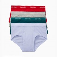 Мужское Нижнее белье (Cotton Classic Fit 4-Pack Brief) 61859-02 Зеленый/Серый/Синий/Красный