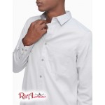 Мужская Рубашка CALVIN KLEIN (Solid Button-Down Easy Shirt) 62569-02 Quiet Серый