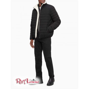 Мужская Куртка (Sherpa Full Zip Puffer Jacket) 62439-02 Ebony