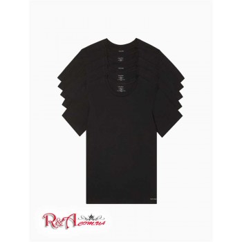 Мужская Футболка (Cotton Classics 5-Pack Crewneck T-Shirt) 61889-02 Черный