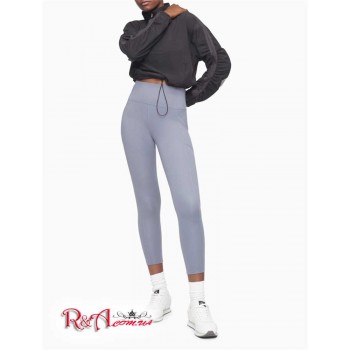 Женский Топ (Performance 1/4 Zip Ruched Sleeve Cropped Top) 62990-02 Черный