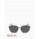 Женские Солнцезащитные Очки (Unisex Matte Rectangular Sunglasses) 16670-02 Черный
